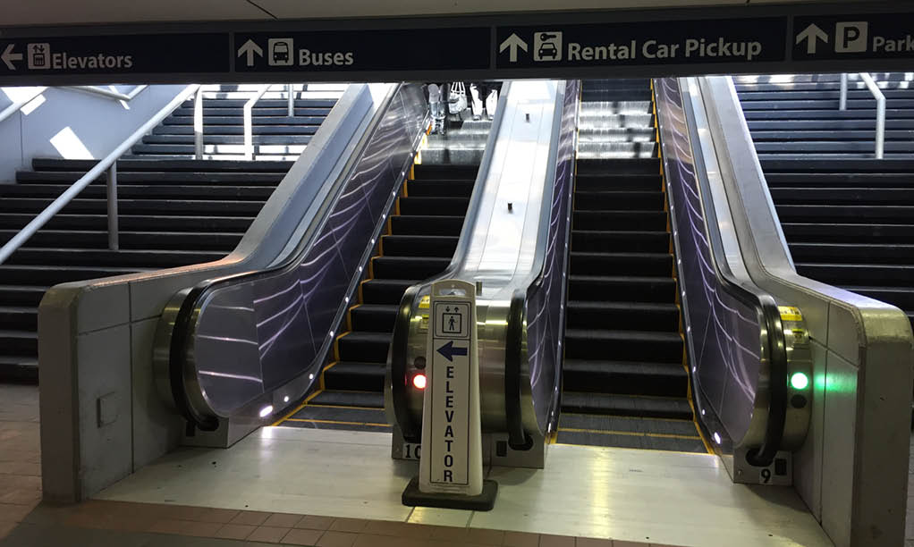 new garage escalators