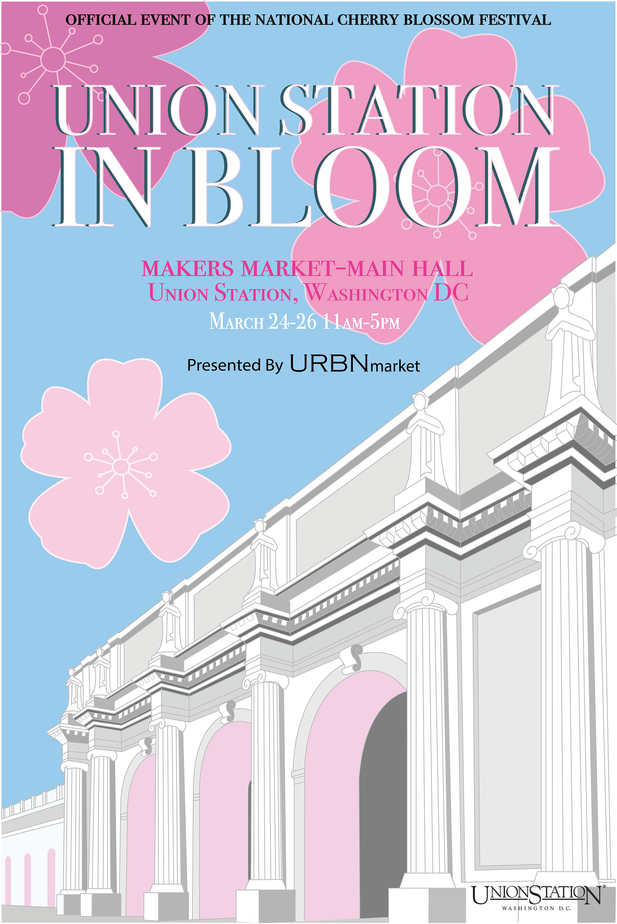 Union Station in Bloom
